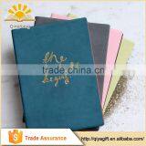 pu Leather Gold Foil Stamping Diary 2017 80gsm Notebooks thumbnail-2
