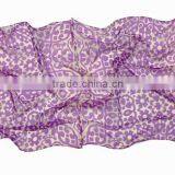 100% Custom Silk Scarf Handmade thumbnail-1