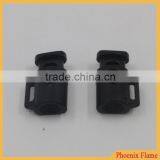 Material PE. Draw Cord Stopper for Garments