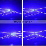 2.4W Blue 8lens Fat-beam Moving-Head SpiderLaser Light thumbnail-3