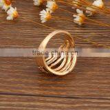 Korea Style Cheap Jewelry Online Rose Gold Crystal Rings thumbnail-6