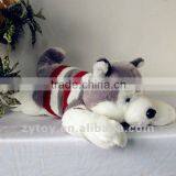 Lovely Stuffed Breathing Sleeping Dog Toy