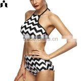 OEM Accept Sexy Women High Waist Swim Wear thumbnail-3