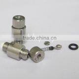 1/8",1/4" Ceramic Core Stainless Steel Orifice Fog Mist Jet Nozzle thumbnail-1