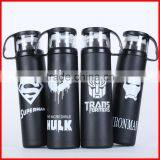 350ml/500ml Stainless Steel Vacuum Cup Transparent Lid 1314 Lovers Creative Bottles OEM Welcome thumbnail-2