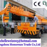 made in china Hydraulic rotary lorry-mounted crane for transportation of forestry