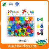 Plastic Childrens Snowflake Building Blocks Toys thumbnail-2