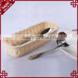 Eco-friendly Longitypical Design Handcraft Rattan Cutlery Basket thumbnail-4