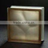 Acid Brown Cloudy Glass Block thumbnail-1