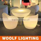 Cute Waterproof Indoor and Outdoor Used LED Round Table Furniture thumbnail-4