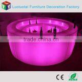 Manufacturer L175*W76.5*H115CM PE LED Round Bar Counter With Remote Control 16 Mix Changeable Colors LTT-BC11 thumbnail-3