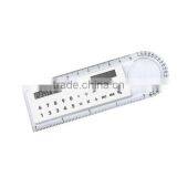 Super 10cm Plastic Ruler Calculator and Magnifier thumbnail-3