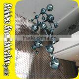 Sculpture Decoration Stainless Steel Sculpture Metal Fish Sculpture thumbnail-2