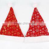 2016 Hot Slae Santa Claus Hat For Adults Snowflake Painted Party Christmas Dancing Hat thumbnail-2