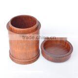 Custom Hand Carved Polished Rosewood Tea Cans,hand Operated Wood Cans thumbnail-5