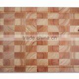 High Quality Best Selling Eco Friendly Rectangular Natural RubberWood Cutting Board From Viet Nam thumbnail-1