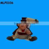 Bucket Sitting Vampire Welcome Signs For Front Door thumbnail-1