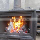 CE Certificates High Quality Europe Style Decorative Wood Burning Fireplace Inserts HS-X9N thumbnail-6