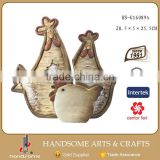 25.5 CM Ceramic Rooster Statue Home and Garden Animal Shape Photo Frame