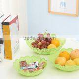 Large Size Carved Plastic Fruit and Vegetable Basket thumbnail-1