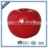 Poly Resin Red Square Apple Home Docer thumbnail-3