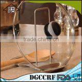High Quality Stainless Steel Pot Lid and Spoon Holder, Kitchen Spoon Rest thumbnail-4