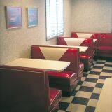 Customized Quality Restaurant Furniture Booth Table Chair Set thumbnail-3