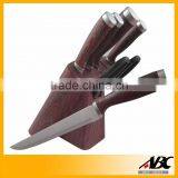 6pcs Plastic Handle Stainless Steel Steak Knife thumbnail-3