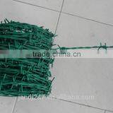 Low Price Green Color Barbed Wire for Construction thumbnail-2