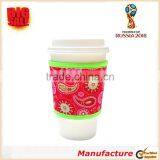 2018 World Cup Fashion Prints Beautiful Color and Design Neoprene Cup Sleeve Perfect Gift Drink Insulator Neoprene Cup Sleeve thumbnail-5