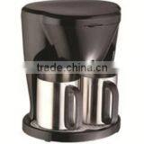 Mini Home Automatic Coffee Maker With Single Cup Stainless Steel thumbnail-2