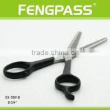 S3-1061B 6-3/4" Inch 2CR13 Stainless Steel With PP Handle Double Thinning Hair Scissors thumbnail-3