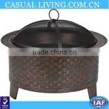 Woven Base Cast Iron Fire thumbnail-1