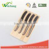 WCJ847 High Quality All Stainless Steel Cheese Knife 4 Pcs Butter Knife Set thumbnail-1