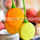 Food Grade Silicone Leaf Handle Lemon Tea Leaf Infuser For Loose Leaf Detox Tea/Weight Loss Tea/Slimming Tea thumbnail-6