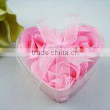 Very Beautiful Heart Shape Rose Soap Flower