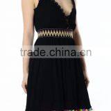 Hot Sale Holiday Dress Woman Fashion Casual Dress With Pompoms thumbnail-4