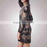 Ladies Clothes Thin Free Shipping Hot Sexy Style Dress Sewing Pattern With Cheap Price thumbnail-2