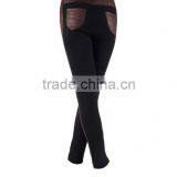 New Fashion Contrast Color Winter Warm Leggings Tight Pants thumbnail-2