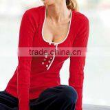 Red Sweater!fashion!8TP104 Pullover Sweater!high Quality,best Price,lady Design,casual thumbnail-1