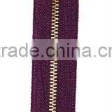 5# Brass Zipper YG Slider thumbnail-1