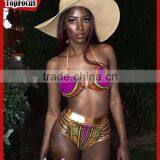 Promotional Bikini Cover up Swimwear Bikini Set thumbnail-3