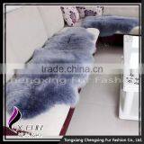 CX-D-112 Luxury Hand Made Genuine Sheep Fur Shaggy Carpet thumbnail-3