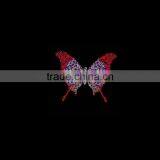 Clothing Decoration Butterfly Texans Hot Fix Rhinestone Transfer Designs thumbnail-2