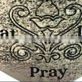 Personalized Leather Words Bracelet,custom Words Carved Bracelet,gift Friendship Wristbands thumbnail-6