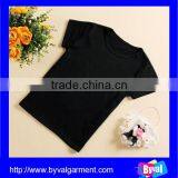 Wholesale Soft Hand Felling Child T-shirt Sports Child T-shirt Custom Cheapest Child Clothing thumbnail-1