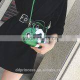 Newest Animal Shape Kids Bag Green Bag Shoulder Hand Casual Cosmetic Bag thumbnail-6