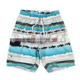 Sea and Dolphin Print Fabric Boy Beach Shorts thumbnail-2