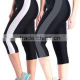 OEM Service 3/4 Length Tights Stretchable Spandex Fitness Leggings for Yoga, Running thumbnail-6