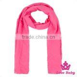 Yiwu Lovebaby Factory Hot Sale Solid Color Linen Polyester Baby Casual Scarf Cashmere For Women thumbnail-2